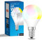 M Ledme - Bombilla LED Inteligente WiFi, sin necesidad de Hub, [Smarthome], Regulable, 6W 600LM 80W equivalente, RGB & 2700K-6500K blanco frío a cálido, compatible con Alexa/Google Home/Siri