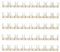 Ctyjia 5 Rows Water Pipe Clamps, 20mm PVC Water Pipe Clamps Clips, Water Supply Pipe Hanger Support, U Type Pipe Clamps for Water Pipes & Tubing Hoses, White