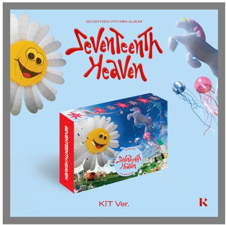 SEVENTEEN SEVENTEENTH HEAVEN 11th Mini Album Reissue KiT Version Case+1ea AiR-KiT+1ea Ball Chain+1ea Title&Credit Card+1p PostCard+26p PhotoCard+Tracking SVT 17