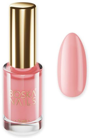 Bosca Nails - Smalto classico Franesa n. 662, finitura lucida, a lunga durata, 9 ml, colore rosa pesca, per la cura degli aghi, per manicure estiva, per le vacanze