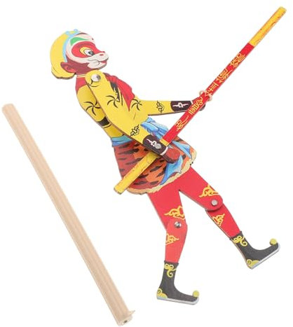 Toyvian Holz Schattenpuppe Im Chinesischen Stil Affenkönig Puppe Traditionelles Chinesisches Spielzeug Für Party Requisiten Mit Guter Textur Und Hoher Verschleißfestigkeit