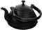 SOIMISS tetera de acero inoxidable tetera antigua hervidores retro agua y cafeteras jarra cafetera vitrocerámica inducción cafetera vintage tetera teteras de acero inoxidable Black
