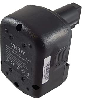 vhbw batteria sostituisce Skil 2610397853 per utensile elettrico (2000 mAh, NiMH, 14,4 V)