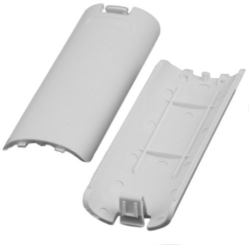 2 Piezas Cubiertas de Batería del Remoto Mando Inalámbrico para Nintendo Wii