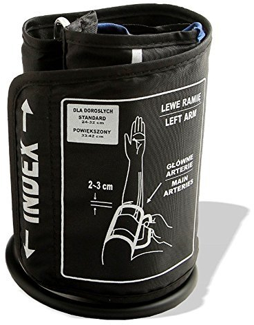 Gess Manguito superior del brazo para esfigmomanómetros eléctricos o mecánicos - un cable (33-42cm)