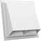 La Ventilazione CPR2424B Cappetta Antivento 240x240 mm con Rete Antinsetti, Bianco