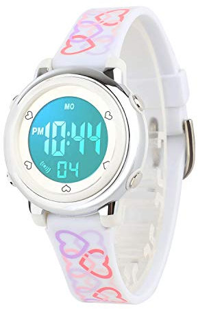 ETOWS Montre numérique - LED Montre étanche 50 m - enfant garçon et fille