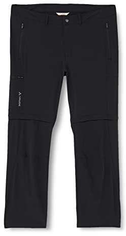 VAUDE Herren Hose Men's Farley Stretch Zo Pants, Schwarz, 50 / M