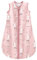 Looxii Gigoteuse d'été Sac de Couchage Bébé 100% Coton 0.5 tog Gigoteuse Bébé Turbulette avec Fermeture éclair 78 cm pour Nouveau-né Garçons Filles 6-12 Mois