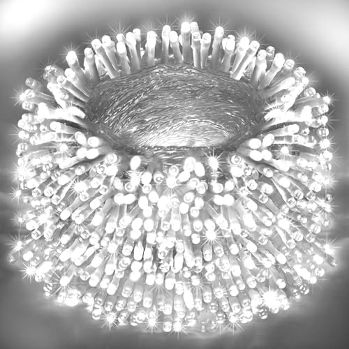 FLVOECN Lichterkette außen 120M 1200LEDs, Weihnachtsbeleuchtung außen 12 Modi mit Fernbedienung Timer, Lichterkette Lang IP44 wasserdicht für Weihnachten Party, Weihnachtsbaum,Garten, Hochzeit