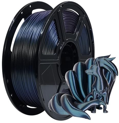 FLASHFORGE Hochgeschwindigkeits-PETG-Filament,1,75 mm, 500 mm/s, Hochgeschwindigkeitsdruck, schneller 3D-Drucker-Filament, für schnelles Drucken, 1kg (Gebranntes Titan)