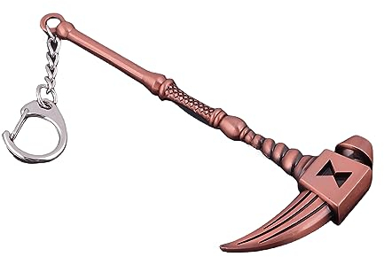 Epitome Anime Schlüsselanhänger Die sieben Todsünden: Zorn der Götter Waffe Zubehör Metallische Schlüsselanhänger Anhänger Dekorationen, Typ4, 10
