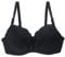 AMDOLE Front Fastening Bras for Women UK 40/90 42/95 44/100 BCDE Cup Bra Sexy Lace Bra for Women Lingerie Plus Size Super Push up Bra (Black, 80C)
