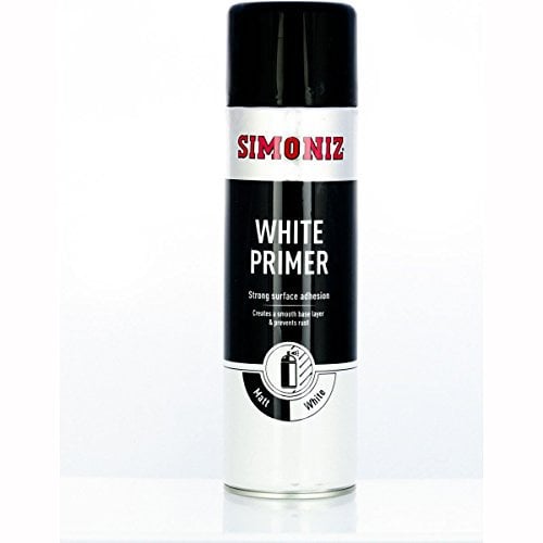 SIMONIZ Holts LOYSIMP12C Spray Paint, 500 ml, White Primer