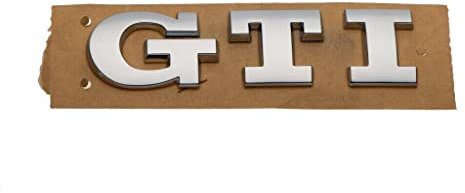 Volkswagen Original VW Ersatzteile Schriftzug Aufkleber Plakette (GTI)