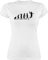 Shirt - Entwicklung und Outfit - Handball Evolution Damen - M - Weiß - Handball-t-Shirt Handballer Handballerin Tshirt Shirts hanball t-Shirt t halbball für Frauen Handball. t-Shirts Handball,