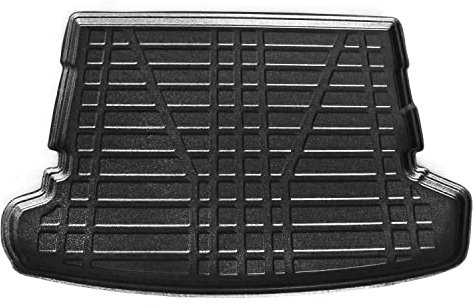 Kofferraumwanne Laderaumwanne für Toyota Verso 2004-2009 Gummi TPE Schwarz