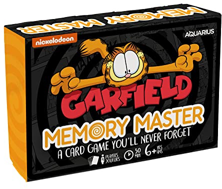 AQUARIUS - Garfield Memory Master Kartenspiel