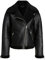 Jack&Jones Damen JXLEE Aviator Faux Shearling JKT OTW SN Jacke, Black, S