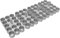 Feldherr paint rack set compatible with 4L Really Useful Boxes - 56 Citadel Paint Pots (18ml / 24ml), Color:Grey, Really Useful Boxes:without box