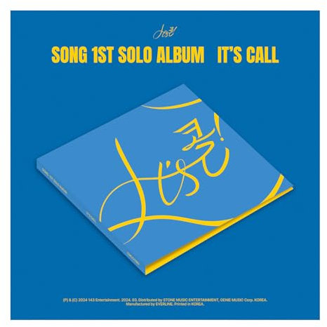 iKON Song Yoonhyeong It's Call! 콜! 1st Solo Album CD+Photobook+Film book+Voice card+Face tag+Photocard+ID photo+Tracking Sealed