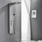 304 Edelstahl-Duschpaneel, Thermostatisches Duschsystem, Regenduschkopf-Massagesystem Mit Körperdüsen