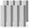 BukSuk 8 Pack Pumice Stone, Gray Pumice Stone for Toilet Bowl Cleaning, Scouring Stick for Cleaning Toilet, Bathroom, Kitchen Sink, Grill (Gray)