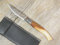 Coltello Artigianale Sardo Arburesa Pattada, Lama Forgiata 9 cm, Manico in Ginepro, 20,5 cm