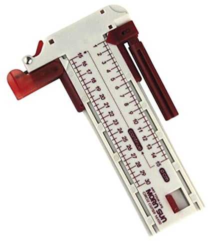 Rayher taglierina circolare, 5 lame di ricambio + 3 mine, per ritagliare e disegnare cerchi con ø 1,2 - 30 cm, taglierina a compasso, per cartone, foto, gomma crepla, 8924400