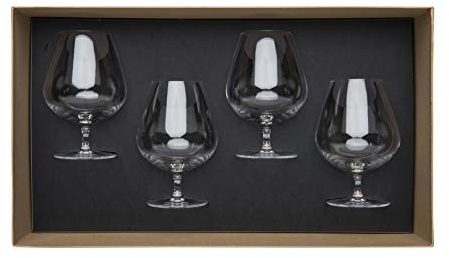 Guy Degrenne 206400 Coffret de 4 Verres Cognac 61 cl