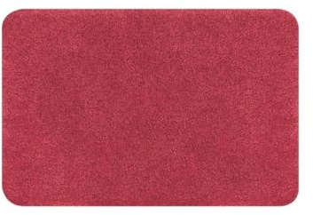 Spirella – Badematte – Acryl-Badezimmeraccessoire von BRIZZOLO – Elegantes und Komfortables Design – Ideal fürs Badezimmer – Maße: 70 x 120 cm – Rot