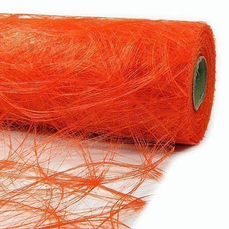 SIZOWEB Tischläufer 15cm breit x 25m lang - ORANGE
