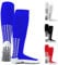 LUX SPORTS Anti Slip Knee Football Socks - Non-Slip Football/Basketball/Hockey Sports Grip Socks