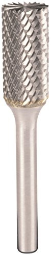 Klingspor 334124 - Hartmetallfräser - Stirnverzahnung für spezielle Aufgaben - Zylinder mit Schaftfräser - FR|HF100B|10|S|6X18X6 - Inhalt: 1 Stück
