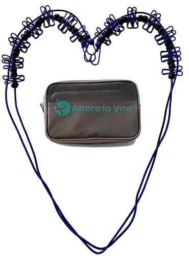Altera la Vita Camping-Wäscheleine mit Klammern 2 Stück in Aufbewahrungstasche, 180-360 cm, Ideal für Camping Outdoor Urlaub Hotel NEUENTWICKLUNG