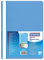 DONAU 1702001PL-17 Plastik Schnellhefter A4 Hellblau/ Sichthefter Kunststoff aus öko PP-Folie 120/180 µm/ mit transparentem Deckel/ für Büro und Schule/ Fassungsvermögen ca. 200 Blatt | 10er Pack