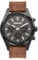 Timberland Demarest Herren Armbanduhr Leder Schwarz 46 mm, Multifunktionsuhr, Wasserdichtigkeit: 5 Bar, TDWGF2100402