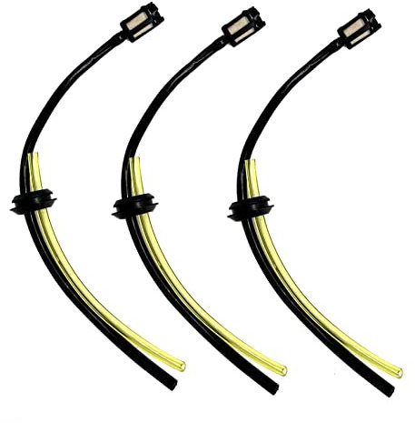 3 Satz Benzinfilter Benzinschlauch kit Tankdichtung für Einhell BHS 26 / BPH 2652/1 / BG-PH 2652 Benzin Heckenschere