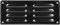 10 x 4 Inch / 260 x 105 mm Black Air Vent Cover - Steel Return Air Grilles - for Ceiling and Sidewall - HVAC - with Insect Protection Screen (10.24 x 4.13 Inch, Black)