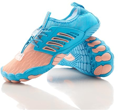 Freiluftkind Das Original – Tokai rutschfeste Barfußschuhe (Hellblau/Größe EU 36) – Tokai der perfekte Barfußschuh für Dein Abenteuer – Barfusslaufschuhe Barfuss Schuhe Barefoot Shoes