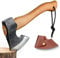 Purple Dragon Handbeil Outdoor, Beil Axt Survival mit Scheide, Axt Holz Spalten Scharfe, Camping Axt Klein mit Holzgriff, Wikinger Axt, Bushcraft Axt für Vatertagsgeschenk