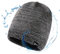 TOP-EX wasserdichte Merino L Beanie Mütze Herren Damen Wolle Wintermütze Warm Fleece Strickmuetze Regenmütze Gemischt