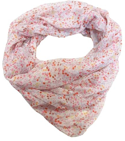 J26 Blume Blümchen Rose Seide Sommer Loop Farbverlauf Silk Uni Rundschal Schlauchschal Stola Schal leicht Tuch