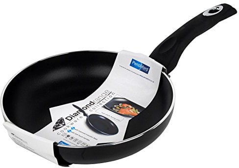 26cm Black Non-Stick Frying Pan with SoftTouch Handle | PFOA-Free Premium Non-Stick Coating | Dishwasher Safe | Induction & All Hob Compatible | Pressed Aluminium Encapsulated Base | 49cm Total Length