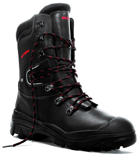 ELTEN Sicherheitsschuhe ARBORIST GTX S3, Herren, Forststiefel, leicht, schwarz, Stahlkappe - Größe 40