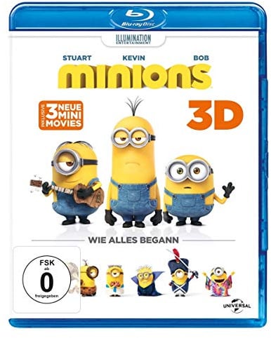 Minions (+ Blu-ray) [Blu-ray 3D]