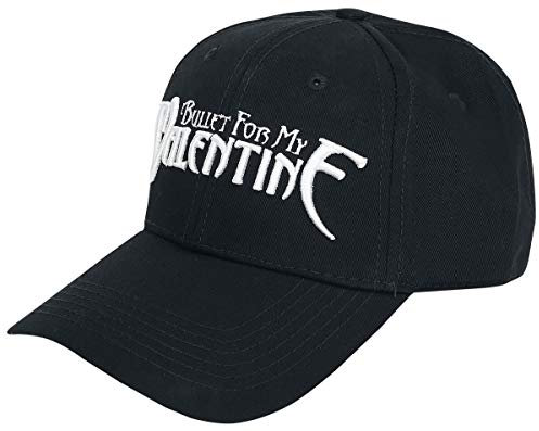 Bullet For My Valentine Logo - Baseball Cap Unisex Cap schwarz 100% Baumwolle Band-Merch, Bands