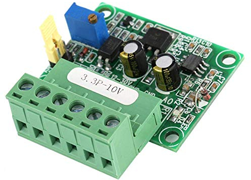 FTVOGUE 3,3 V PWM- an 0-10 V Spannungswandler D/A Digital-Analog-SPS-Umwandlungsmodul
