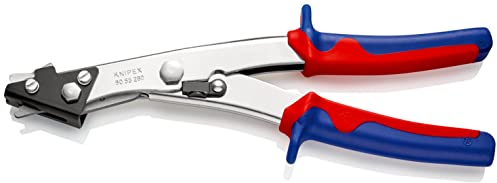 Knipex 280 mm Blechknabber für Weichstahl, Kupfer, Aluminium, Messing, Schnitt: Gerade