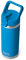 YETI Rambler 18 oz Bottle, Vacuum Insulated, Stainless Steel with Color Matching Straw Cap, Big Wave Blue